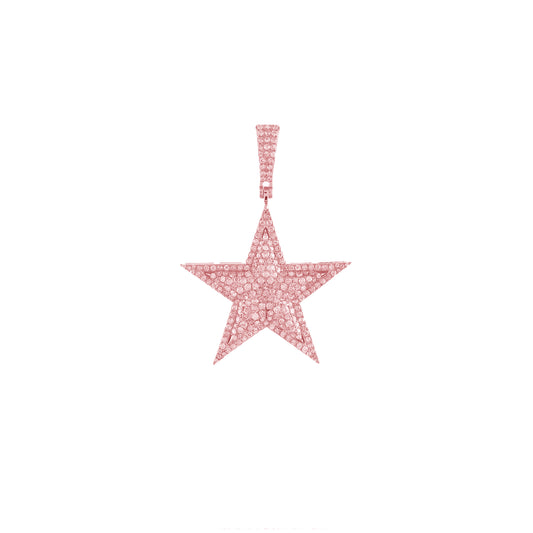 Yellow Gold Star Pendant by Demira Jewels